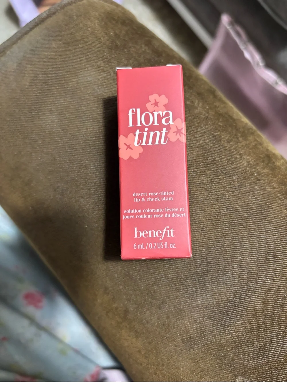 Benefit Flora Tint Lip & Cheek Tint — Desert Rose NEW!